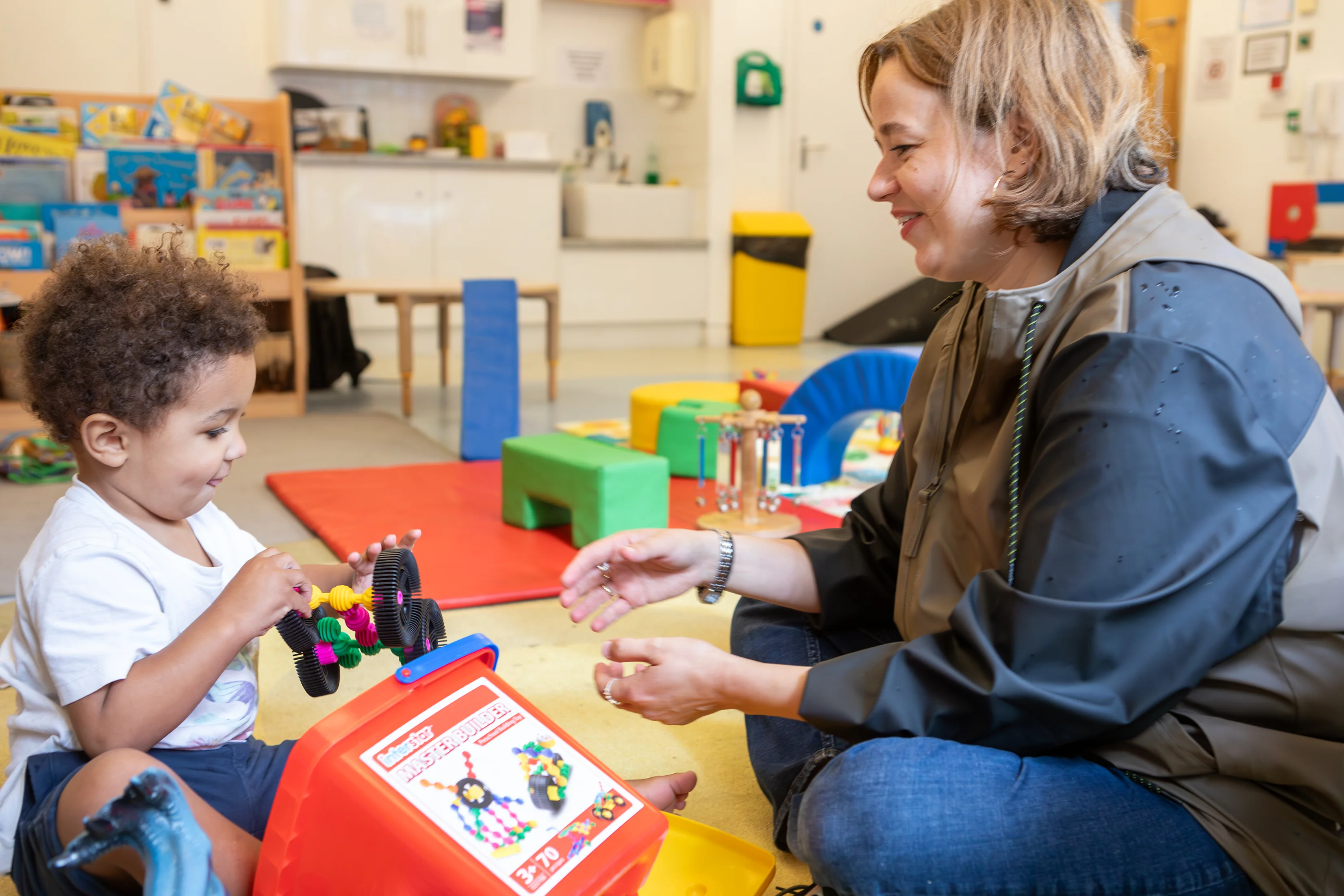 Parent or carer with child