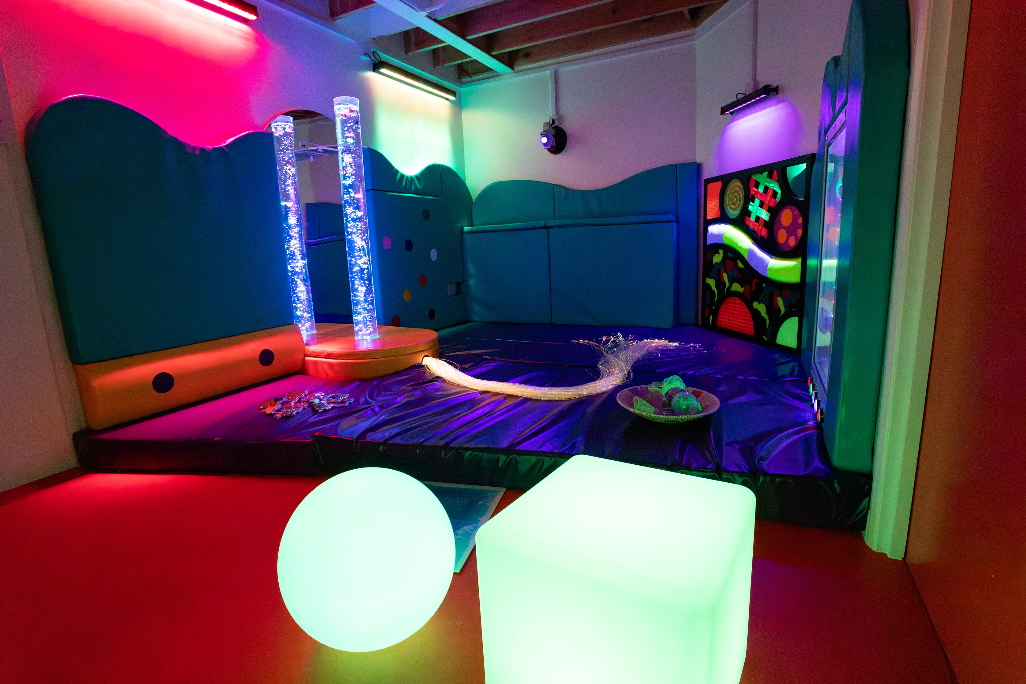 Image of sensory room at Kilburn Grange Family Hub