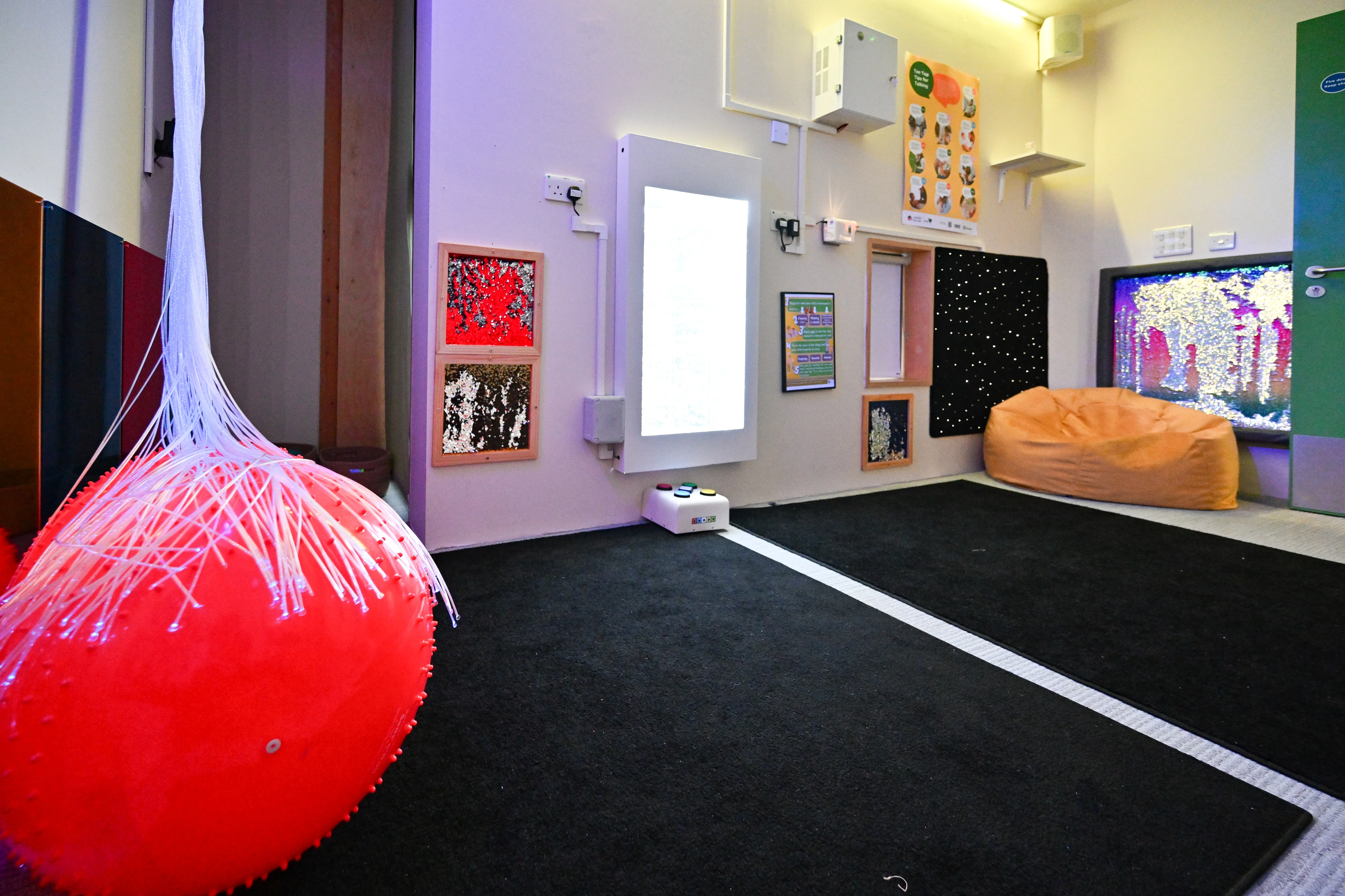 Image of the Sensory room at the Agar Children's Centre